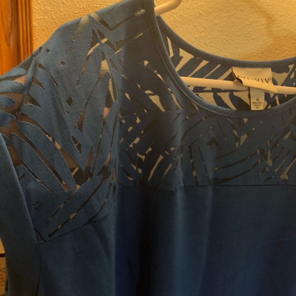 Royal blue top - Picture 3 of 4